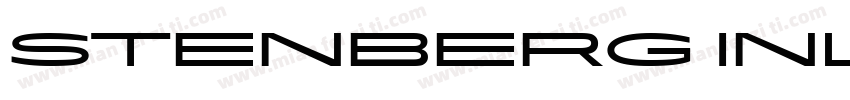 Stenberg Inline ITC Std字体转换